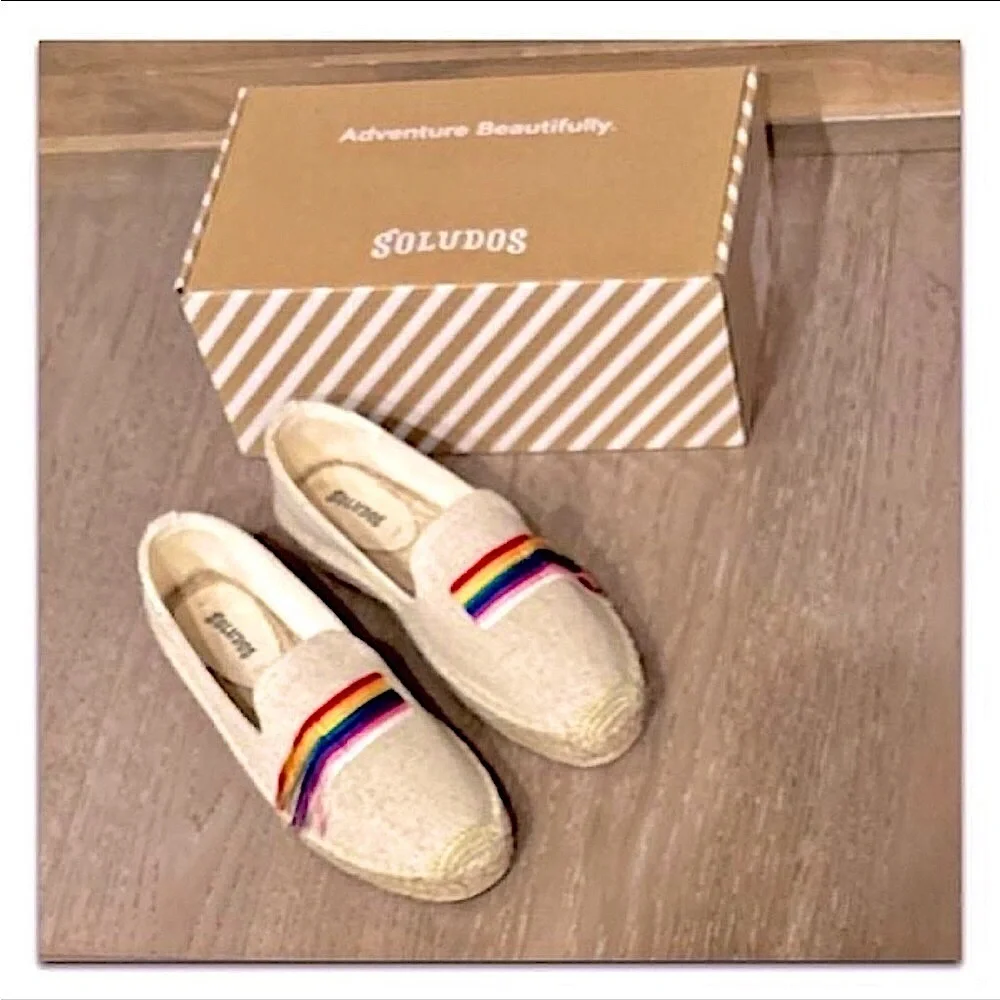 Anthropologie/Soludos Traditional Handcrafted Espadrilles Brand New in Box Sz 8